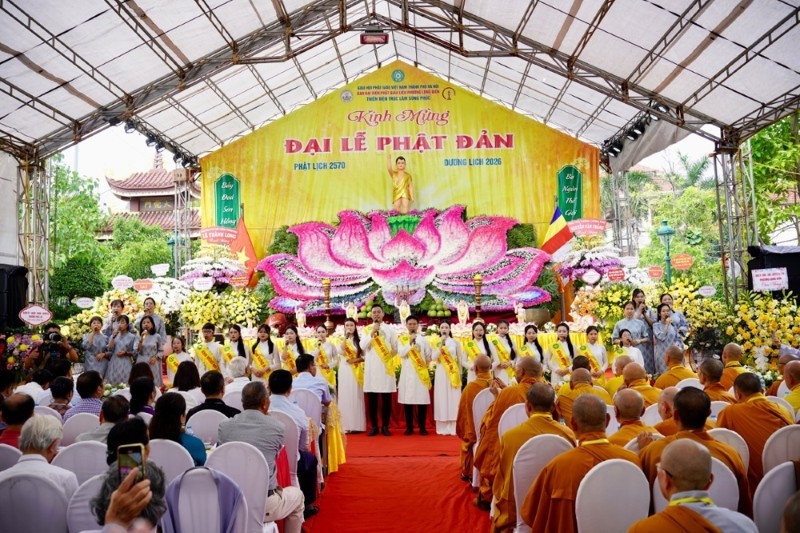 Đại Lễ Phật Đản PL.2570-DL.2026 tại TVTL Sùng Phúc