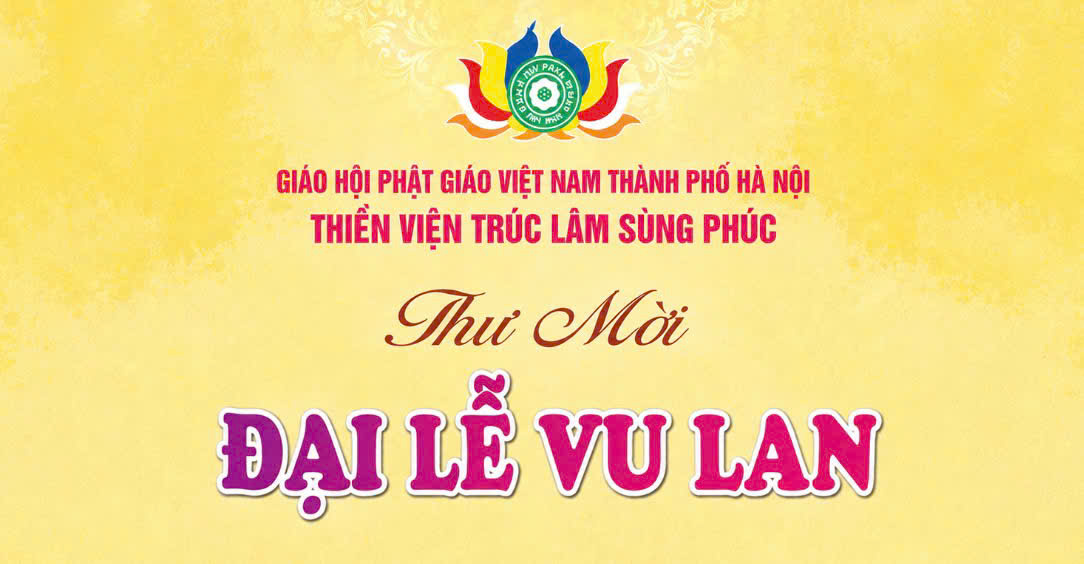 Mời Dự Đại Lễ Vu Lan Báo Hiếu PL.2570-DL.2026 tại TVTL Sùng Phúc