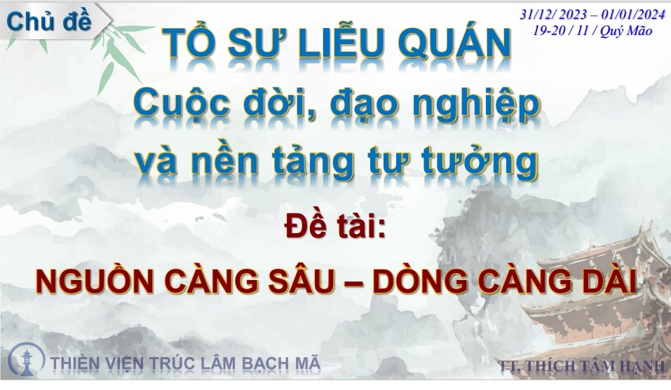 Nguồn Càng Sâu - Dòng Càng Dài