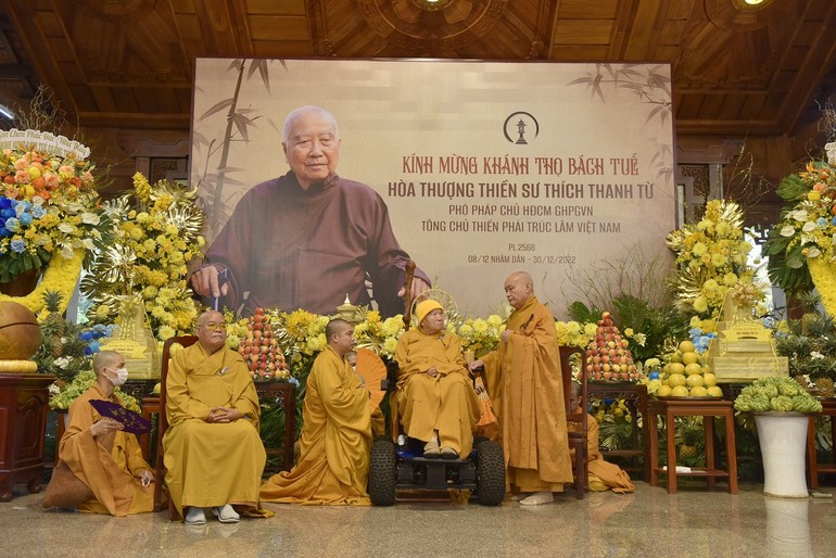 Lễ Khánh Thọ Bách Tuế Hòa Thượng Tôn Sư Trúc Lâm tại Tổ Đình TV Thường Chiếu