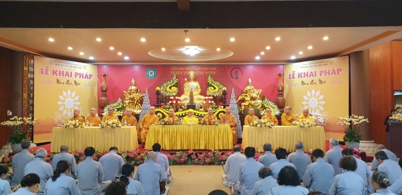 Lễ Khai Pháp Năm Quý Mão PL.2567-DL.2023 tại TVTL Sùng Phúc