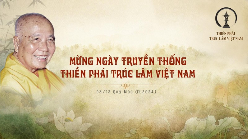 Lễ Phật Thành Đạo - Ngày Truyền Thống Thiền Phái Trúc Lâm VN (2024) Tại Tổ Đình TV Thường Chiếu 