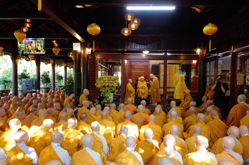 Ký sự Lễ Truyền Thống Tông Môn Thiền Phái Trúc Lâm Việt Nam (Ngày 01): Lễ Phật Thành Đạo và Ngày Truyền Thống Tông Môn Thiền Phái Trúc Lâm VN