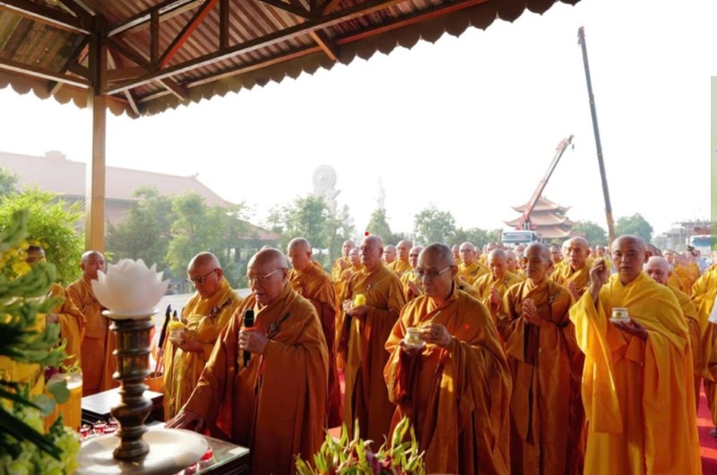 Lễ Cầu Nguyện Kiến Tạo Ngôi Đại Hùng Bửu điện Và Tổ Đường tại TVTL Tây Ninh