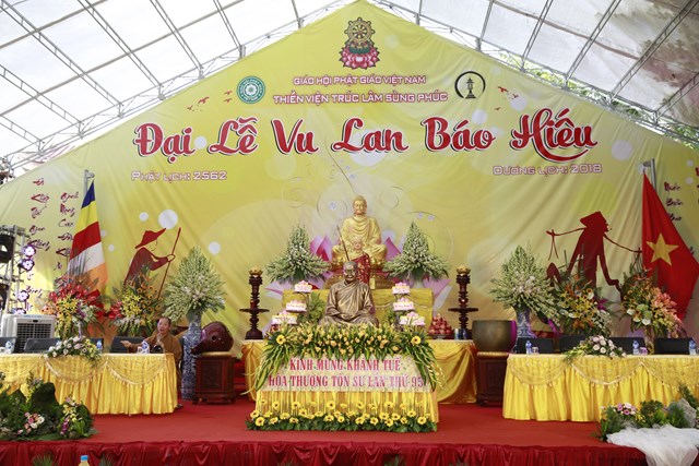 Đại lễ Vu Lan báo hiếu PL.2562-DL.2018 tại TVTL Sùng Phúc