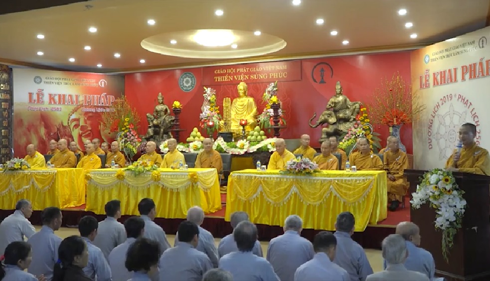 Lễ khai pháp Kỷ Hợi 2019 tại TVTL Sùng Phúc